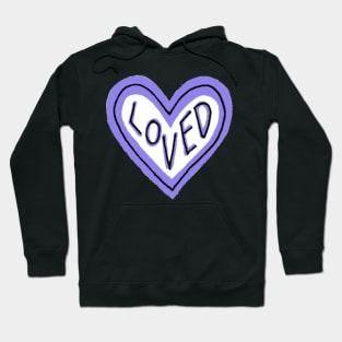 You Are Loved-Purple Hoodie